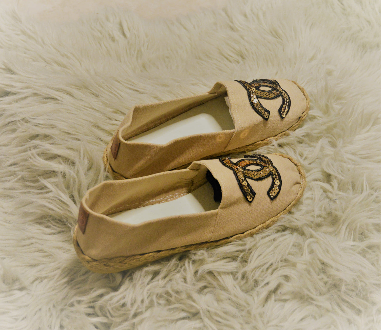 CoCo Cream & Gold - Espadrille