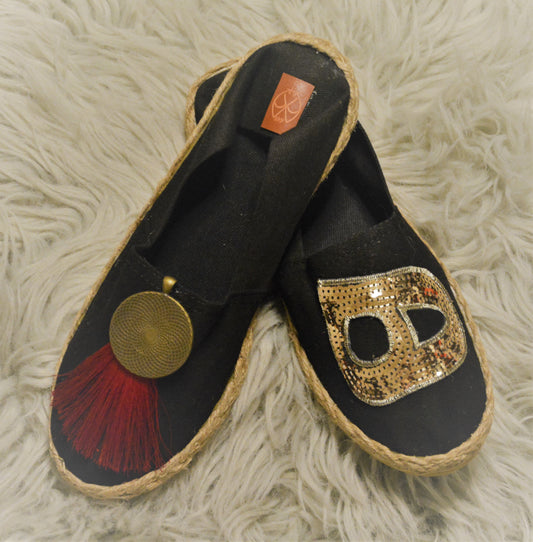 Heech Eternity Tassua Black - Espadrille