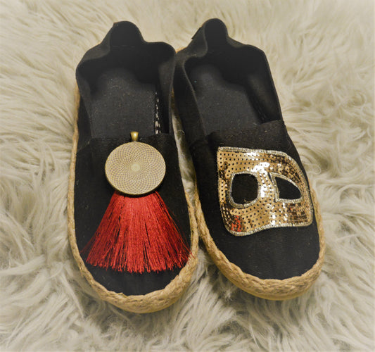 Heech Eternity Tassua Black - Espadrille