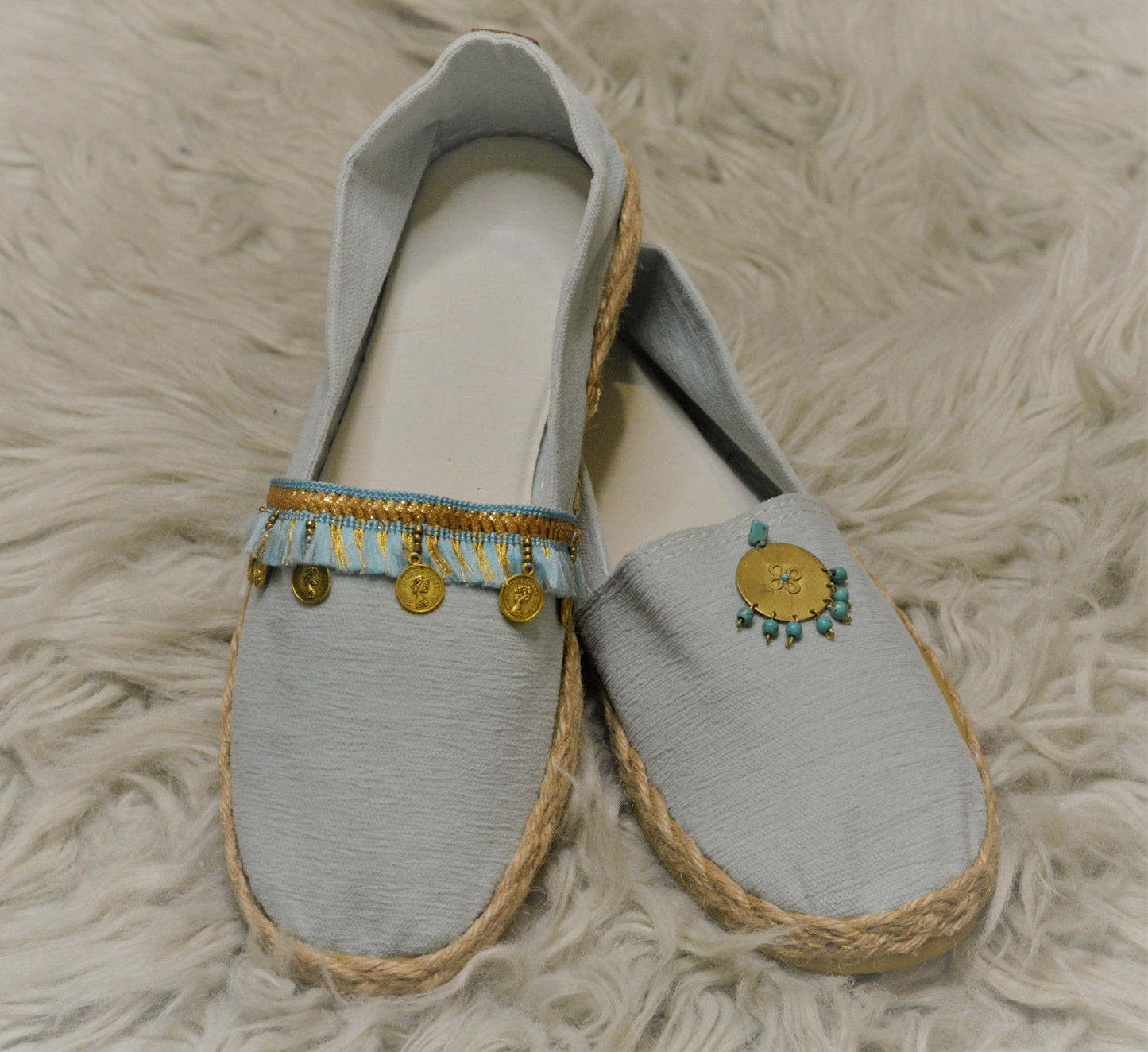 Denim Golden Dime - Espadrille