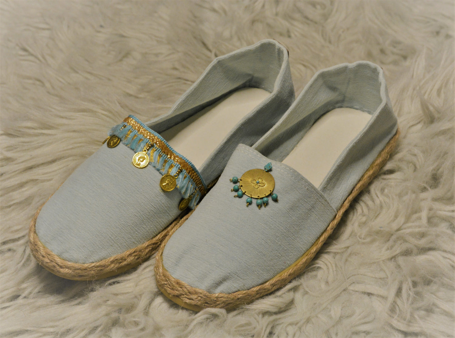 Denim Golden Dime - Espadrille