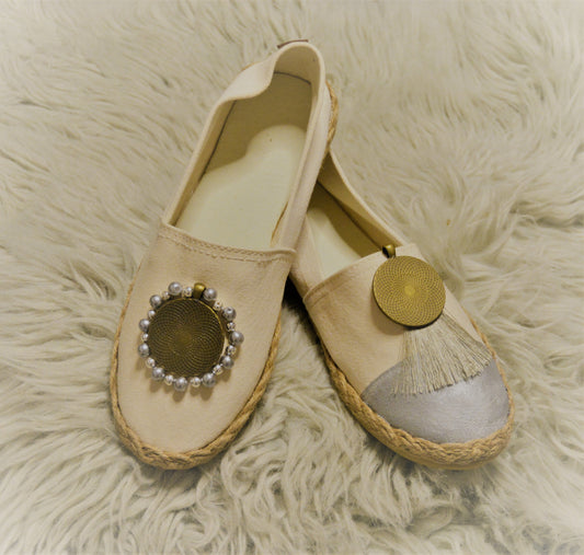 Gold Tassau Golden Hour - Espadrille