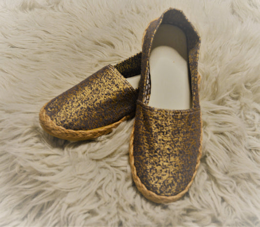 Gold Tassau Rustic Blues - Espadrille