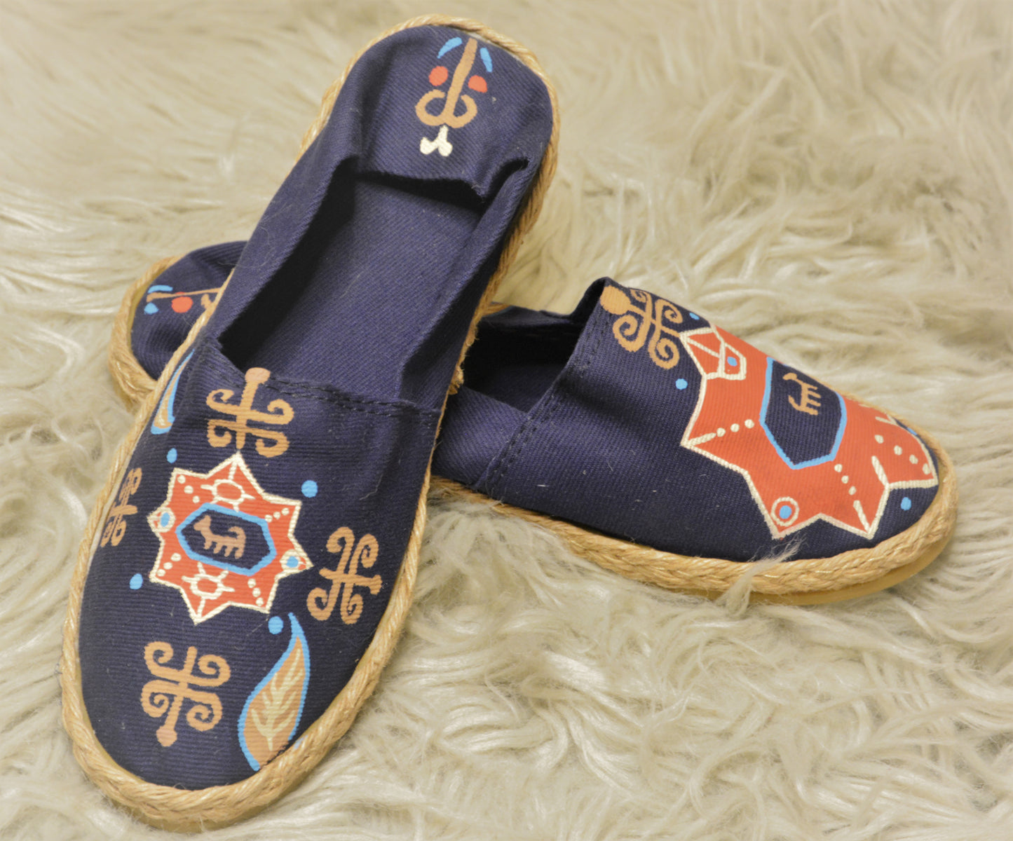 Hand Painted Sialk - Espadrille