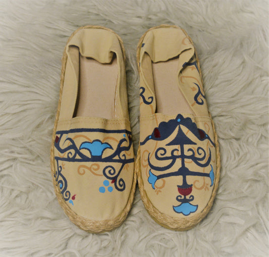 Hand Painted Slimmi - Espadrille