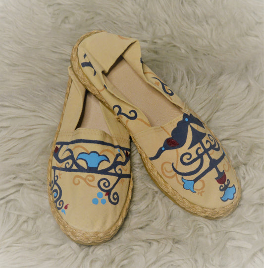 Hand Painted Slimmi - Espadrille