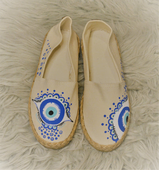 Spiritual Eye Painted - Espadrille