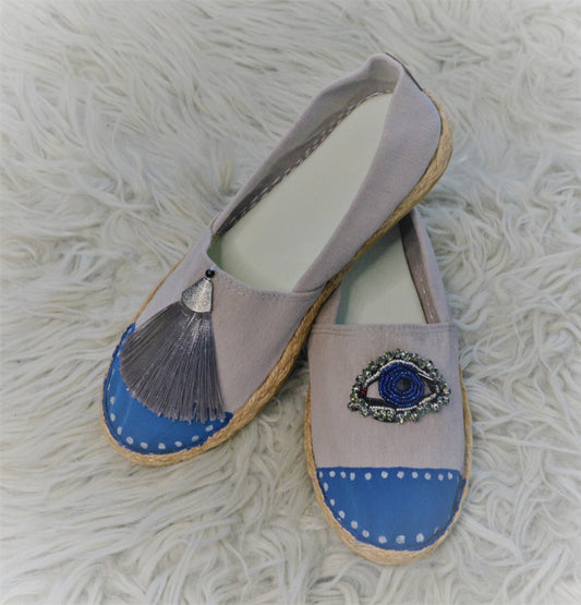 Spiritual Tassau Blue - Espadrille