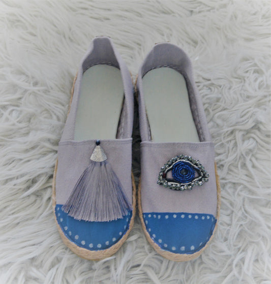 Spiritual Tassau Blue - Espadrille